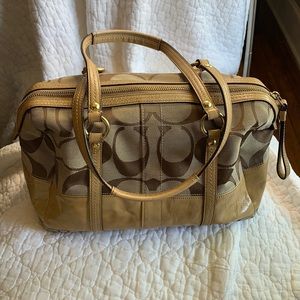 Coach Style F0826-12430  Tan Monogram/